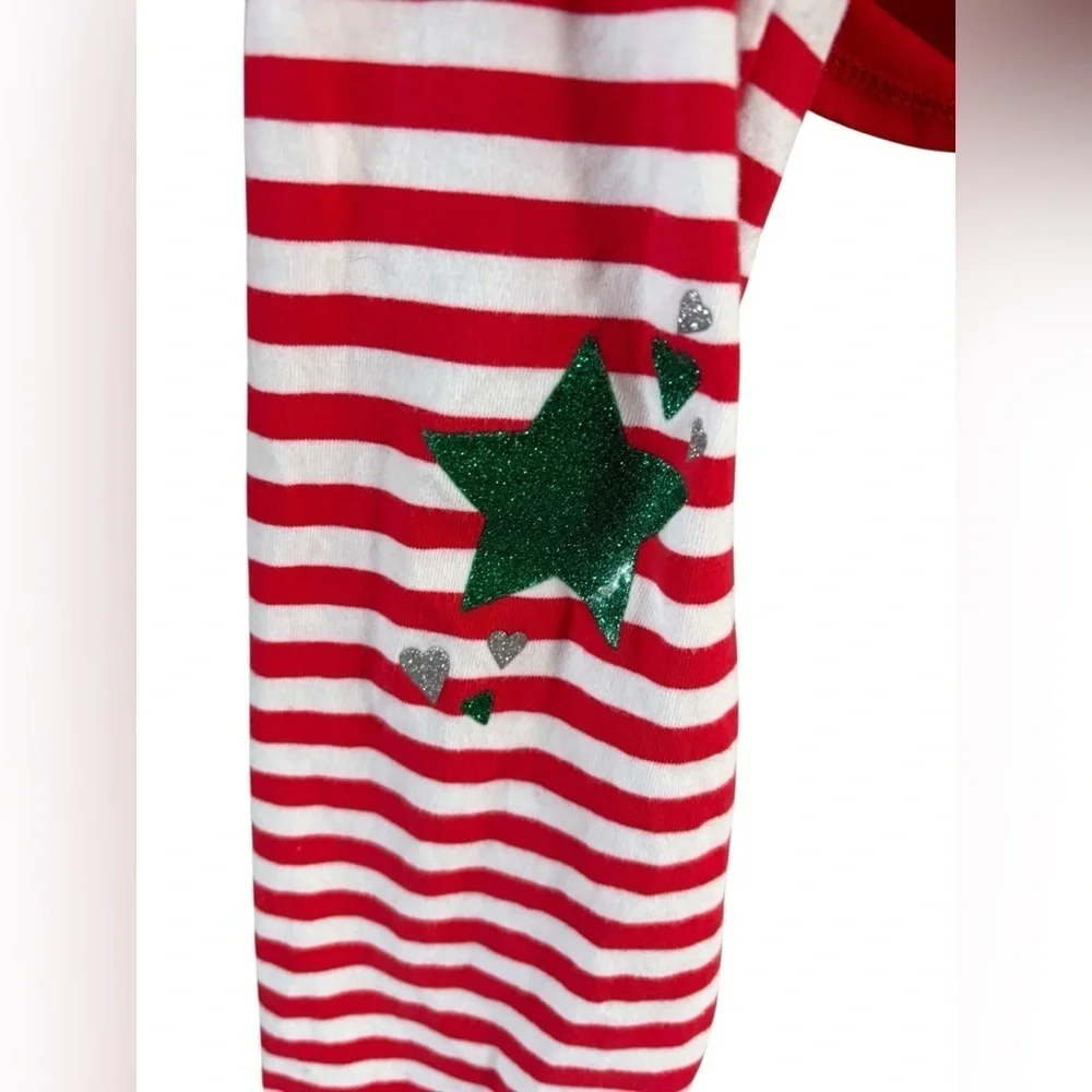 Wonder Nation Red and White Kids Pajama Set